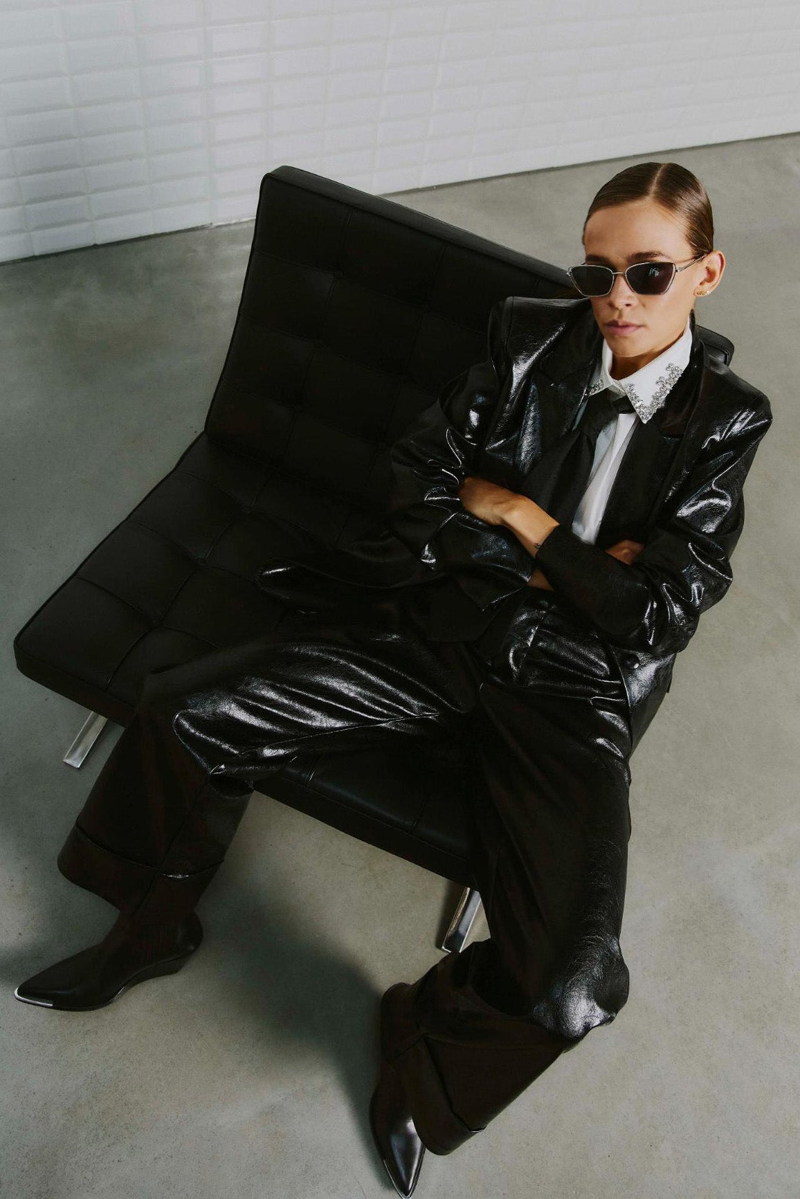 WBLLucca Vegan Blazer 1530 Black