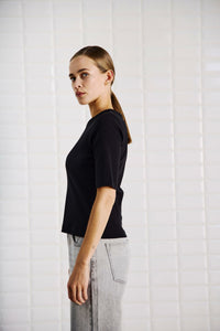 WBLLullu SS Tee 1273 Black