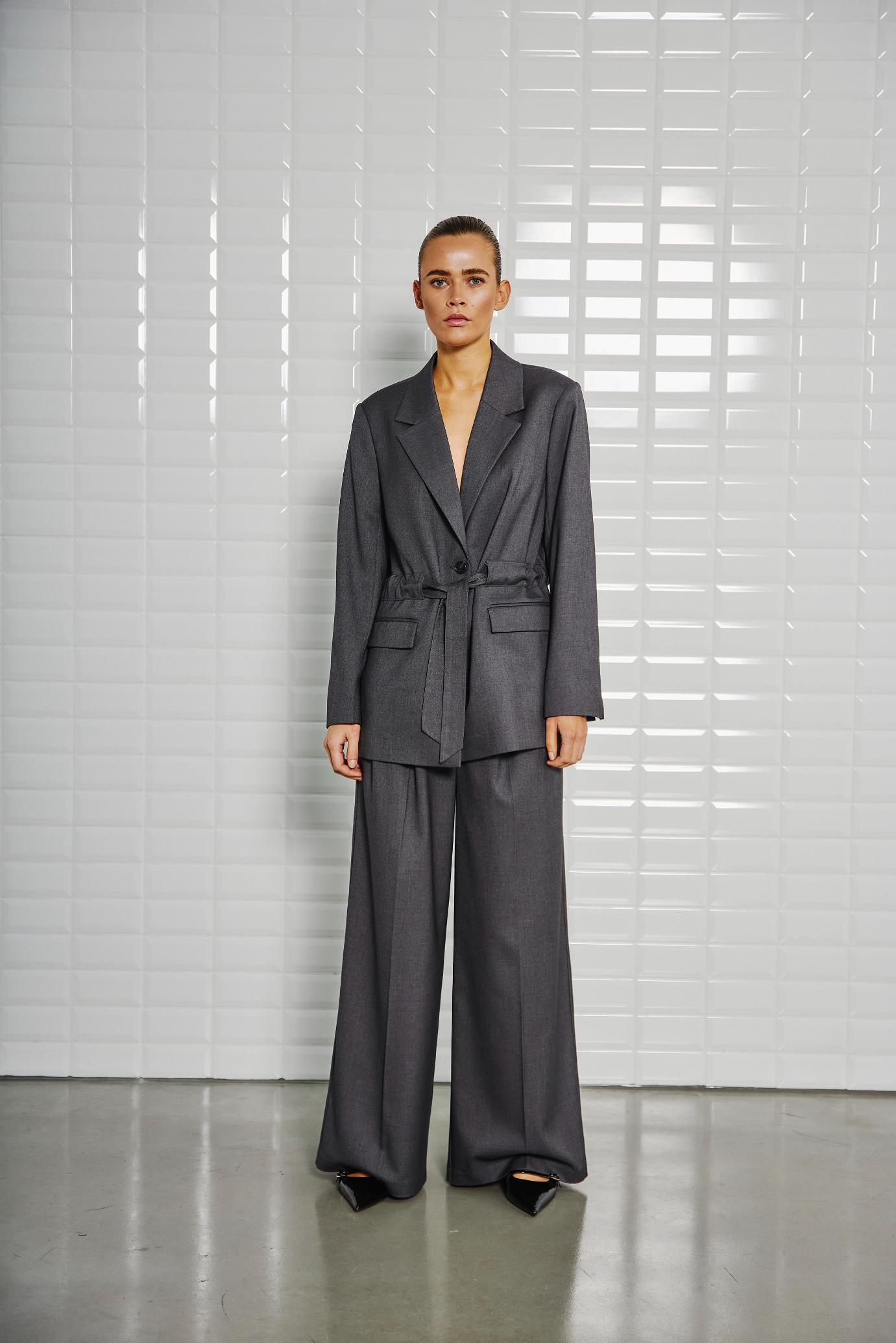 WBLMagnolia Tailored Pants 1443 Midnight Grey
