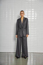 Afbeelding in Gallery-weergave laden, WBLMagnolia Tailored Pants 1443 Midnight Grey
