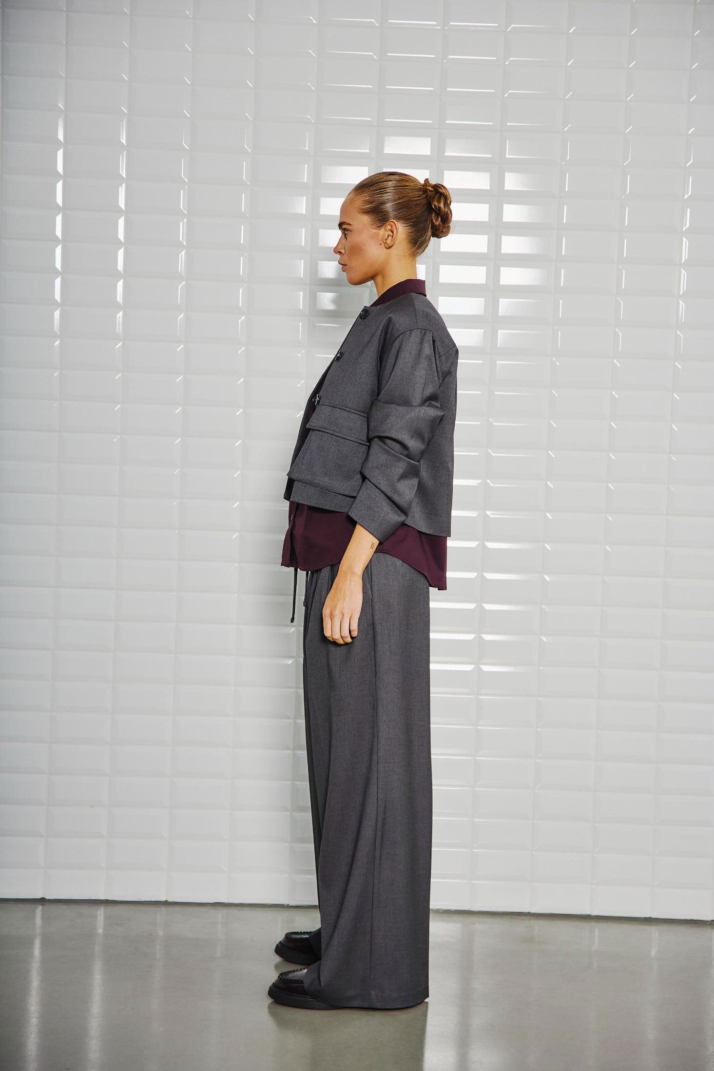 WBLMagnolia Tailored Jacket 1442 Midnight Grey