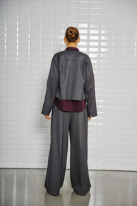 WBLMagnolia Tailored Jacket 1442 Midnight Grey