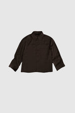 Afbeelding in Gallery-weergave laden, WBLPaddie Sateen Shirt 1355 Chocolate
