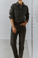 Afbeelding in Gallery-weergave laden, WBLTekla Denim Jacket 1167 Grey Washed Denim
