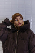 Afbeelding in Gallery-weergave laden, WBLVivianna Beanie 1765 Chocolate
