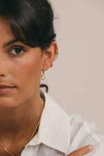 Afbeelding in Gallery-weergave laden, Ivory Color Orbit Earring WTHP122YBGP0.5MCR Gold Plated
