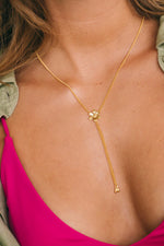 Afbeelding in Gallery-weergave laden, Botanic Necklace WTNK091 Gold Plated
