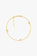 Afbeelding in Gallery-weergave laden, Sun Rays Bracelet WTBR043SS Gold Plated
