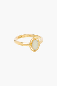 Ivory Color Orbit Ring WTRG140YBGP