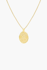 Afbeelding in Gallery-weergave laden, Gitano Coin Necklace (set) WTPD116YBGP0 Gold Plated

