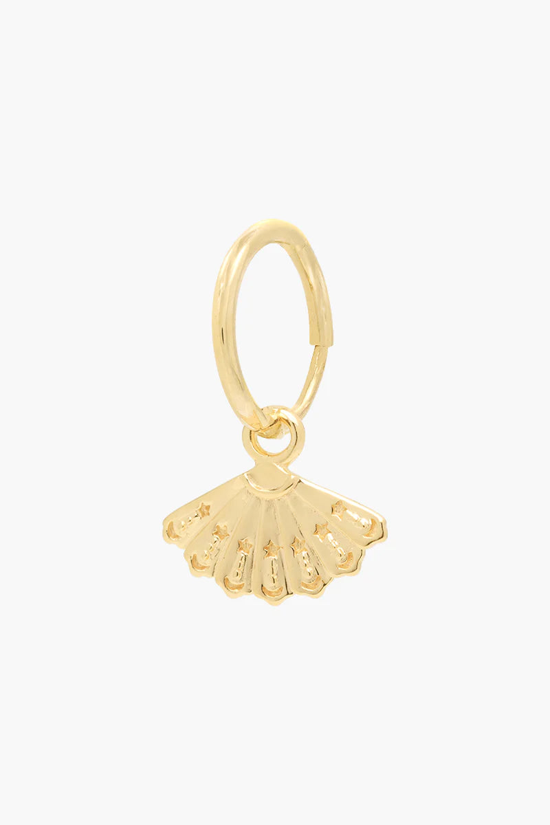 Rosario Fan Earring WTHP142YBGP0 Gold Plated