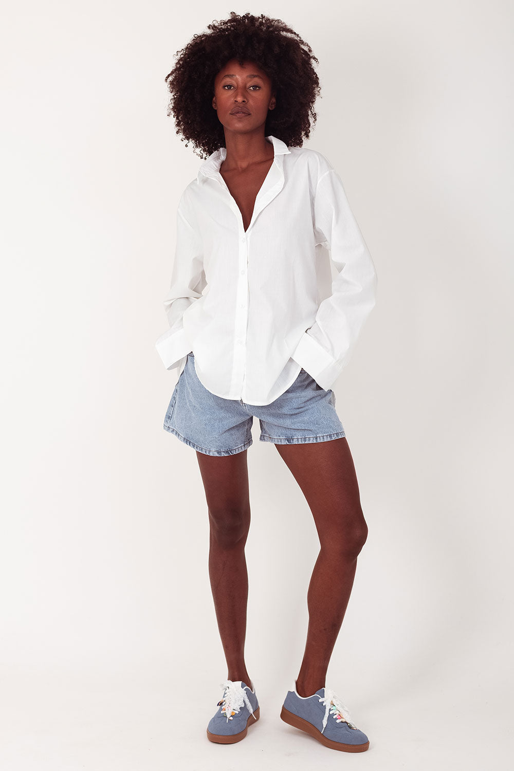 Blouse Overslag 24220 Ecru