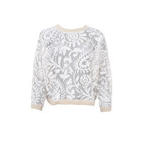 BCEsther Lace Sweatshirt 40724 Off White