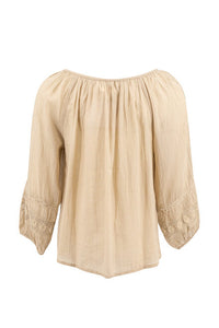 Blouse Lace SWP2207 Taupe