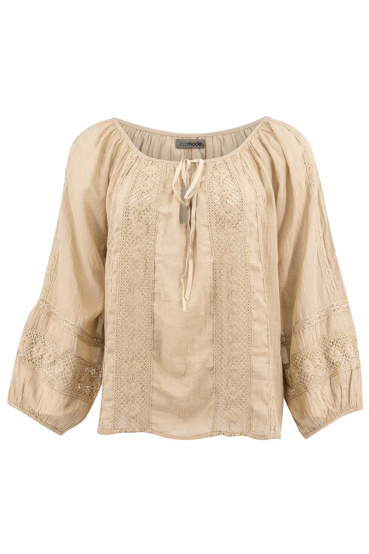Blouse Lace 7116594392 Taupe