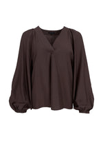 Afbeelding in Gallery-weergave laden, BCLuisa Raglan Blouse 40917 Coffee
