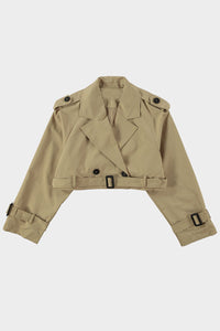 Cropped Trenchcoat 8649
