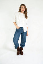 Afbeelding in Gallery-weergave laden, Blouse Budbey White
