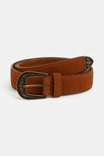 Afbeelding in Gallery-weergave laden, Belt Suze Cognac Leather Gold
