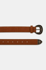 Afbeelding in Gallery-weergave laden, Belt Suze Cognac Leather Gold
