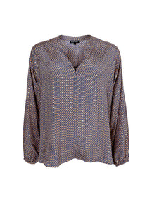 Luna Kaftan Blouse 39125 Grace Blue
