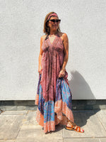 Afbeelding in Gallery-weergave laden, Maxi Dress Open Back 68 N Blush Paisley
