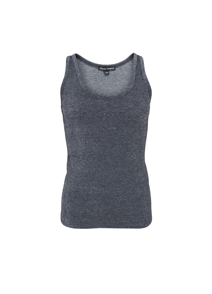 Faye Lurex Top 40055 Steel Grey