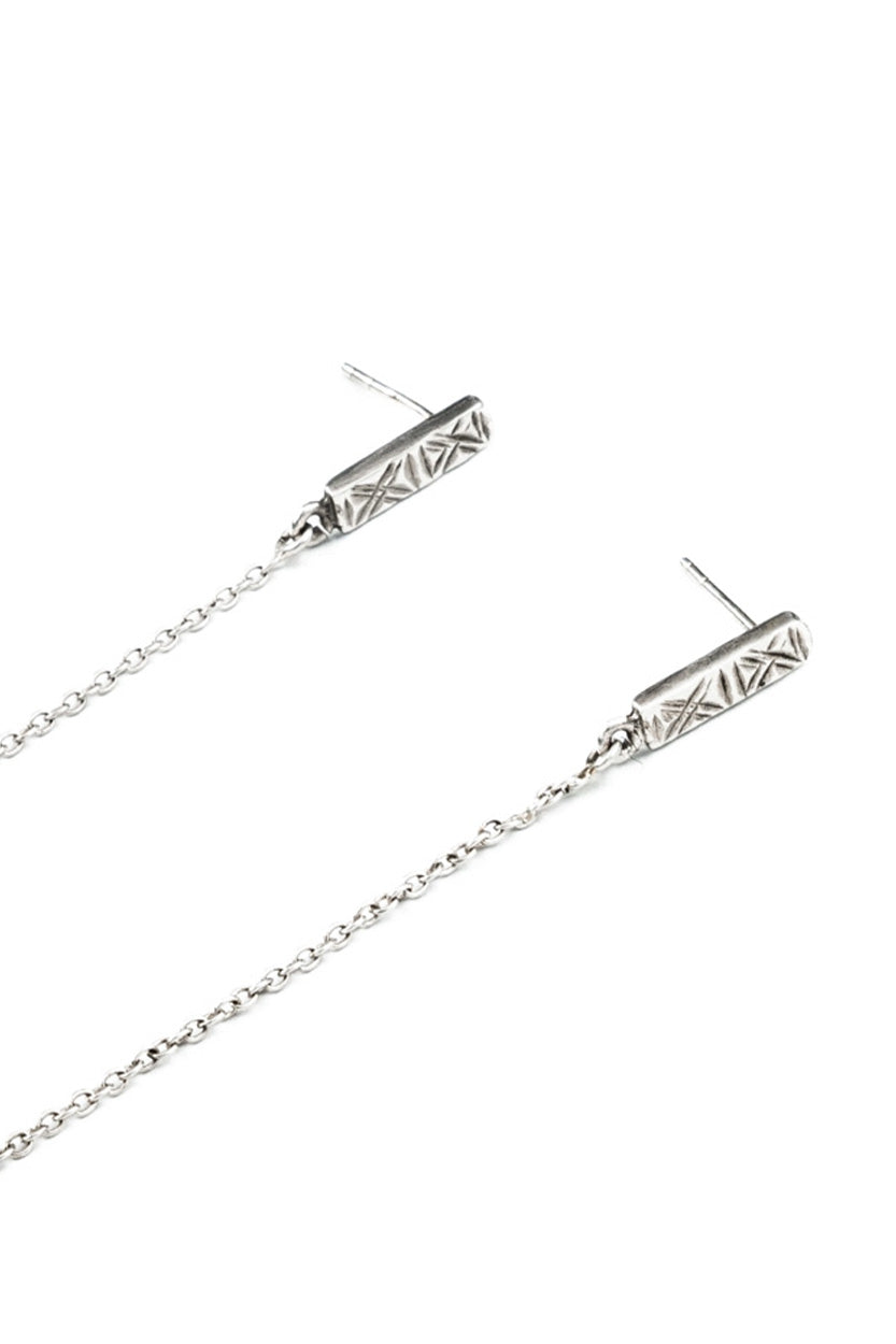 Lior Chain Earring 90103 Silver