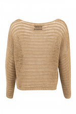 Afbeelding in Gallery-weergave laden, Estelle Knitted Top  9119 Mid Brown
