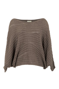 Demi Batwing Sweater MFF12515 Dark Taupe