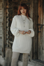 Afbeelding in Gallery-weergave laden, Abbey Knitted Dress 20094 Off white
