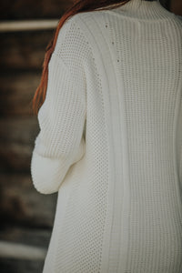 Abbey Knitted Dress 20094 Off white