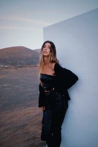 Myles PU Pants 20085 Black