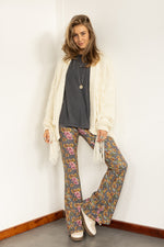 Afbeelding in Gallery-weergave laden, Dappermaentje Printed Flared Pants 20100
