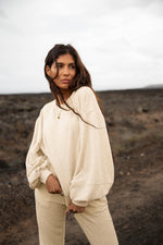 Afbeelding in Gallery-weergave laden, Severine Sweat Pullover MNO022551LB Light Beige
