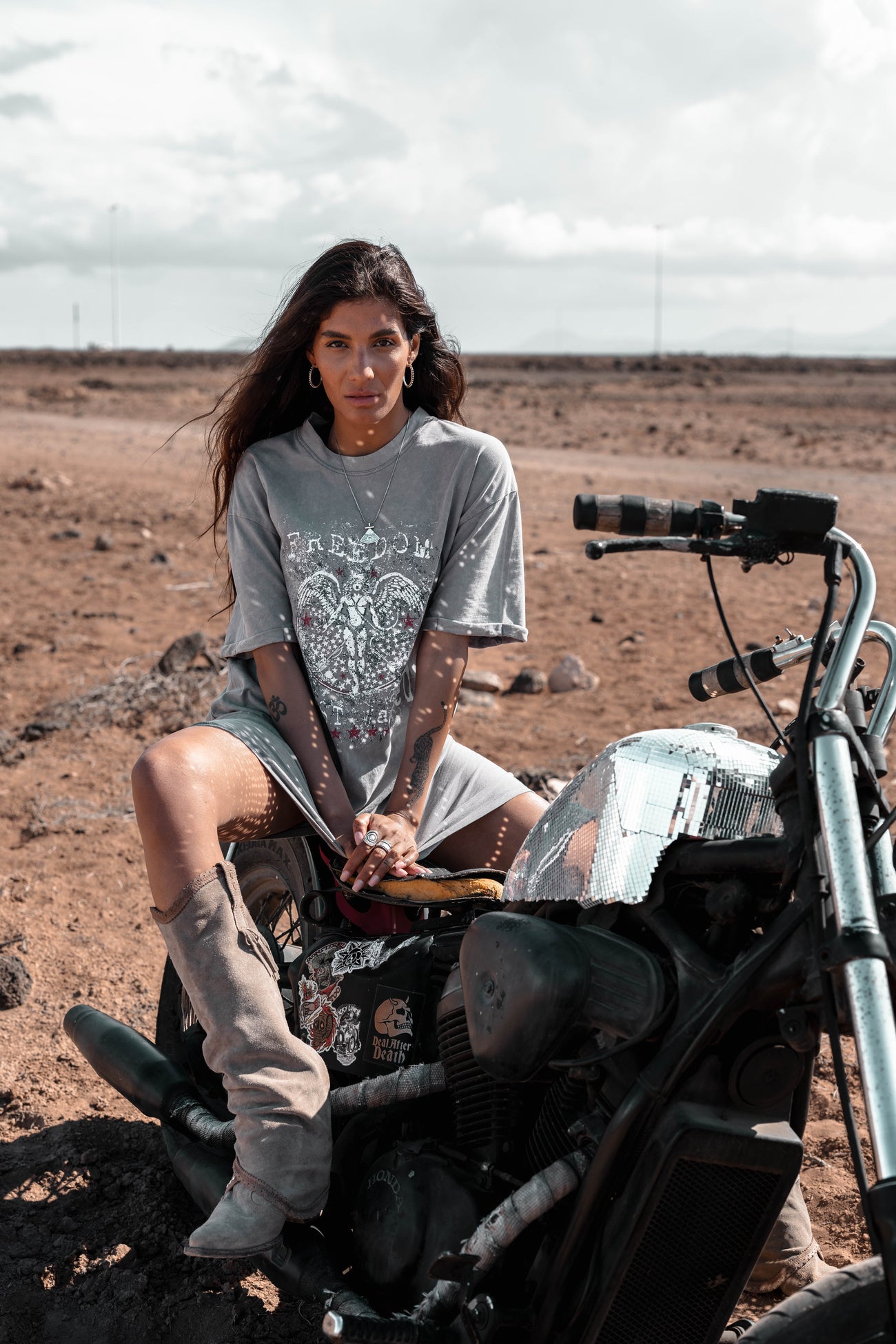 Bowie Tshirt Dress 22513