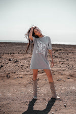 Afbeelding in Gallery-weergave laden, Bowie Tshirt Dress 22513
