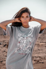 Afbeelding in Gallery-weergave laden, Bowie Tshirt Dress 22513

