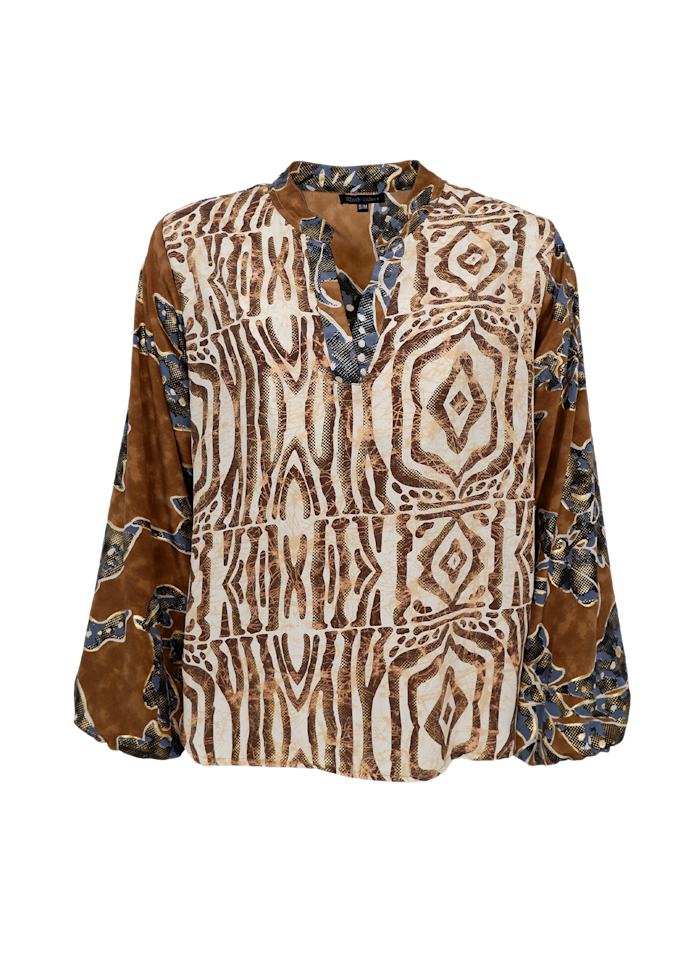 BCLuna Blouse 39227 Lily Blue