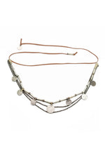 Afbeelding in Gallery-weergave laden, Salome Belt Short YVKE_20646 Bruin touw
