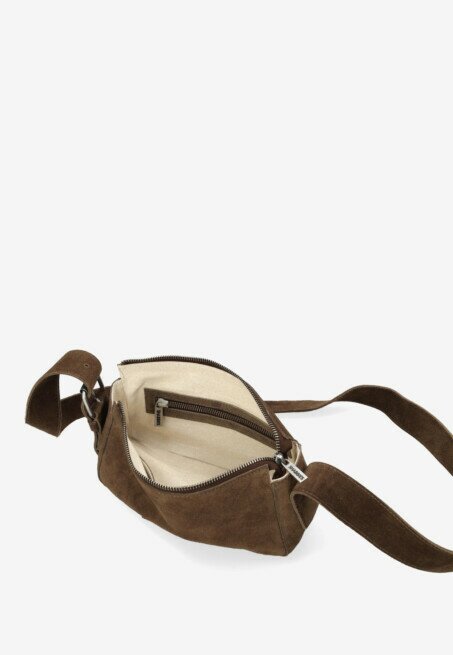Venice Crossbody Cow Suede WH003501053W Light Brown