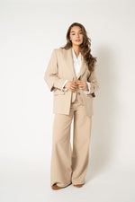 Afbeelding in Gallery-weergave laden, Blazer Queentin Beige Allegra
