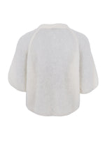 Afbeelding in Gallery-weergave laden, BCBjoerk Patent Knit Cardigan 1251 Off White
