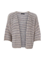 Afbeelding in Gallery-weergave laden, BCCasey Striped Cardigan 1151BK Natural
