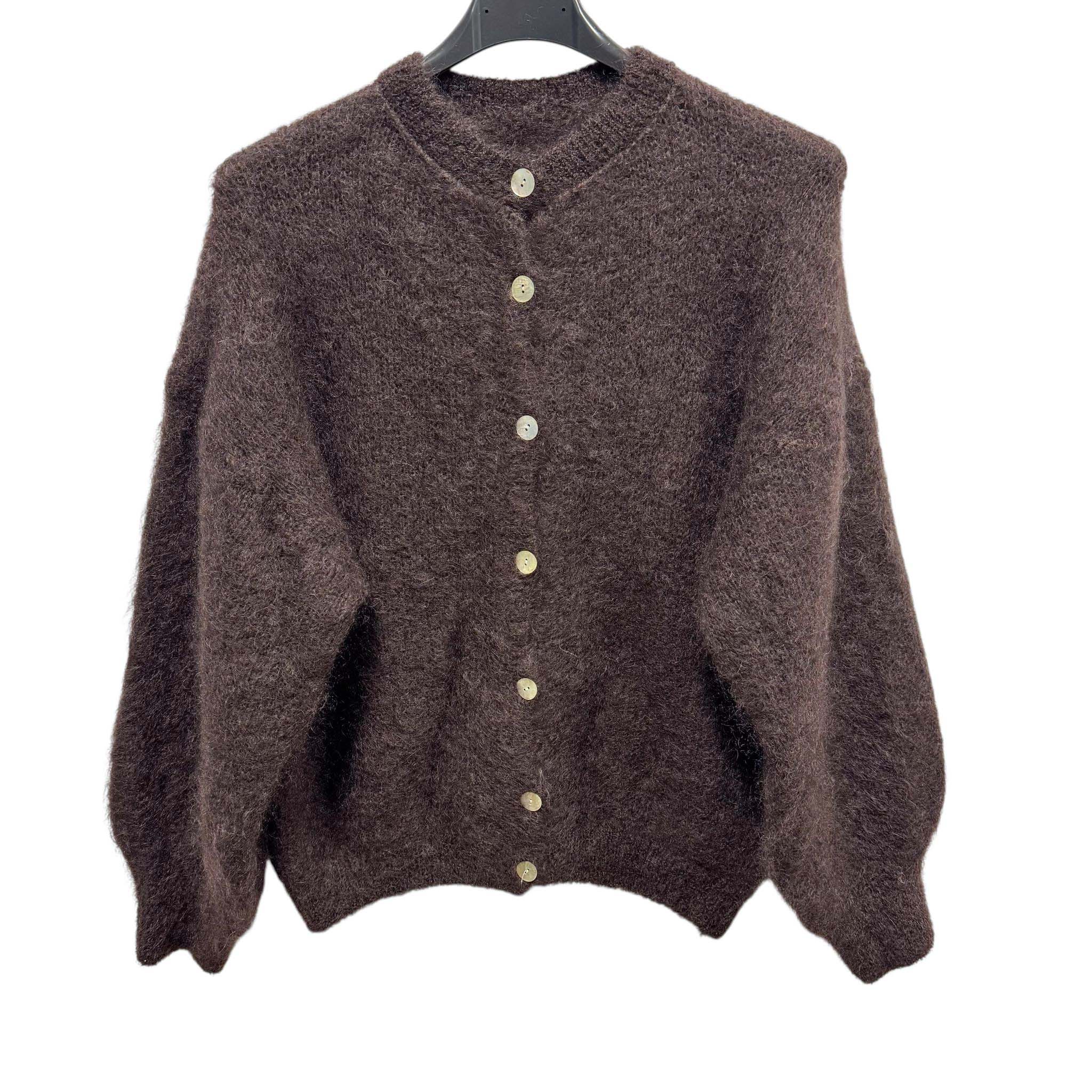 Vest Ronde Hals luxe Mohair Mix 6207 +colours