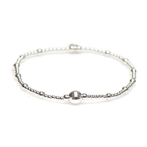 Silver Bracelet YVKE_20603 Zilver