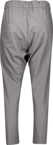 Pants Baggy Elastic Waistband P31 1907 Grigio Melange