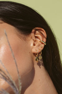 Leaves Coin Earring WTHP079YBGP0