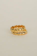 Afbeelding in Gallery-weergave laden, L&#39;amour Pinky Ring WTRG096YBGP1 Gold Plated
