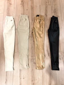 Leather Pants Winsome Zwart
